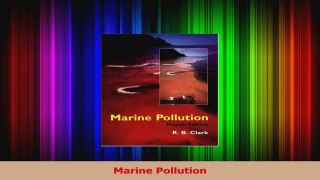 PDF Download  Marine Pollution PDF Full Ebook