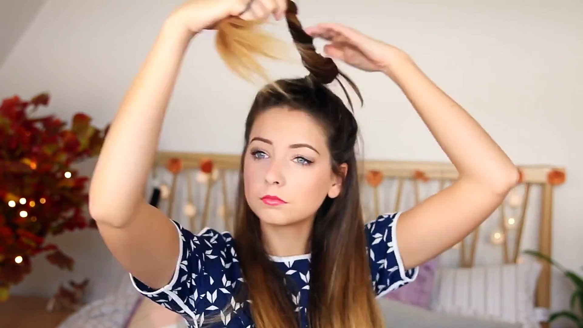 How To: Quick & Easy Hair Styles | Zoella