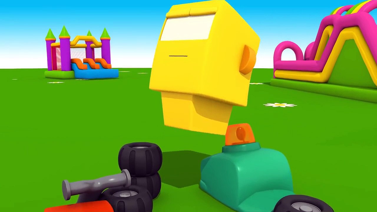 TRUCK Cartoons Build a LIFTY Forklift LEO Junior Games & Construction Puzzles!