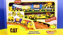 Imaginext Batman Dreams about Joker Driving Cat Wooden Construction Train Hulk