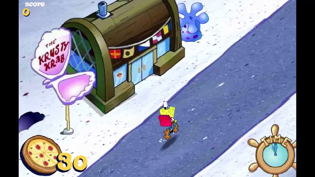 Spongebob Squarepants♥SpongeBobs Pizza Toss♥Bob Esponja episodios completos(Game)