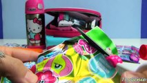 Lunch Box Surprises Hello Kitty Lunch Bag filled with Surprises like Shopkins