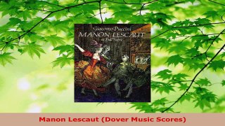 Read  Manon Lescaut Dover Music Scores Ebook Free