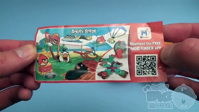 Angry Birds Surprise Eggs Learn Sizes Big Bigger Biggest! Opening Eggs with Toys and Candy! Part 2