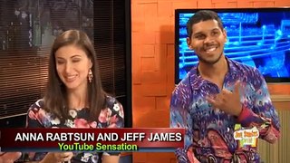 Anna Rabtsun and Jeff James at Jon Santos Show (1/3)