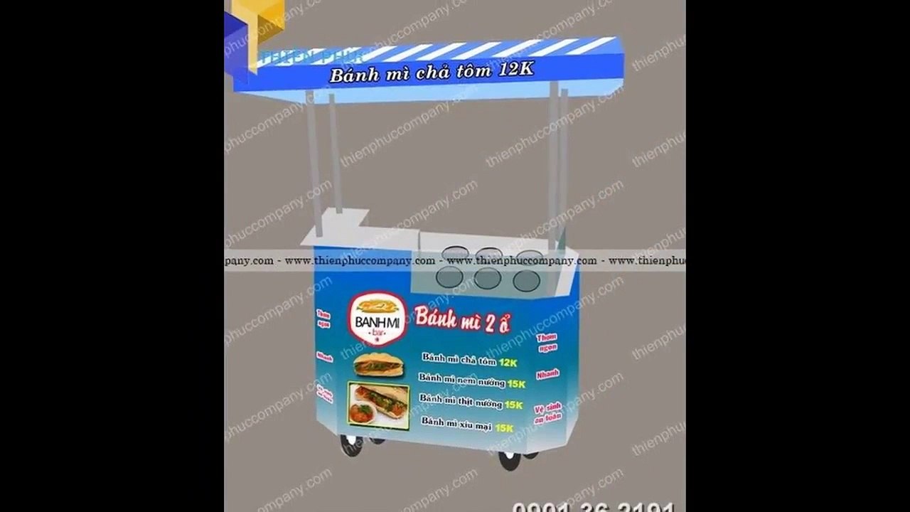Xe bán trà sữa|Mẫu xe đẩy bán trà sữa đẹp