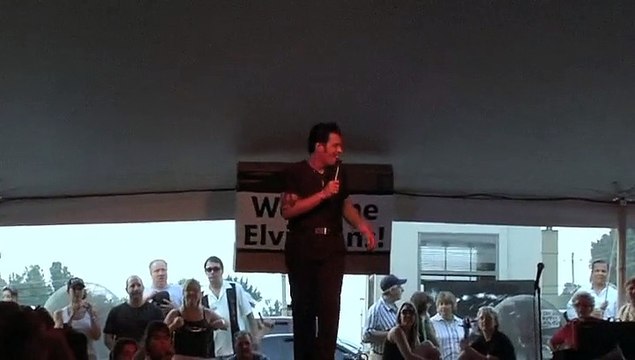 Franz Goovaerts sings 'The Wonder Of You' Elvis Week 2007