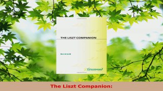 Read  The Liszt Companion Ebook Free