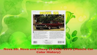 Read  Nova SS Nova and Chevy II 19621979 Muscle Car Color History EBooks Online