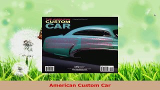 Read  American Custom Car Ebook Free