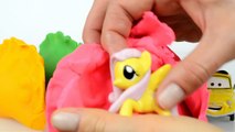 Peppa pig Play doh Kinder Surprise eggs My little pony Disney Princess Toys 2015 Spongebob