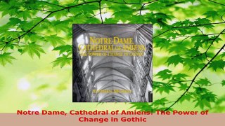 Read  Notre Dame Cathedral of Amiens The Power of Change in Gothic Ebook Free