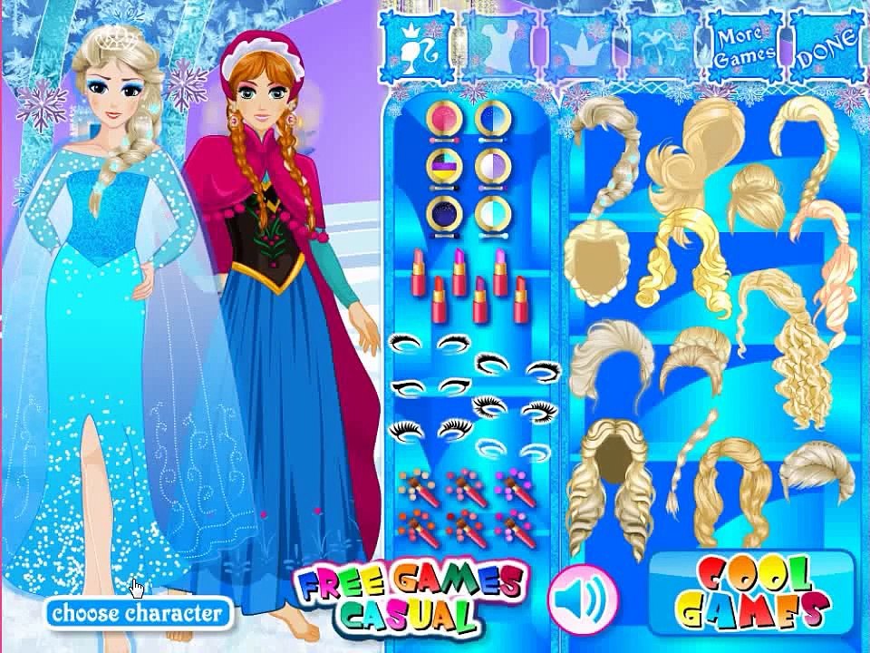 Frozen Games for Kids - Frozen Full Game Best of 2013 - Disney Princess Elsa & Anna