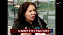 Mujer sufrirá amputación de dedo por presunta negligencia médica CHV Noticias