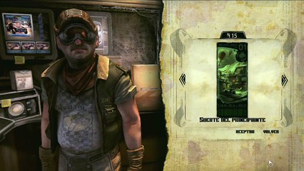 Rage, gameplay Español parte 8, las carreras de WellSpring