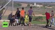Tear Gas & Slingshots: IDF, Palestinians clash in Gaza