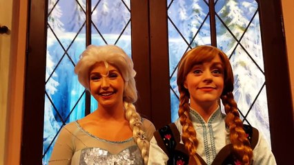 Elsa didn't let Anna get Disneyland Ice Cream!
