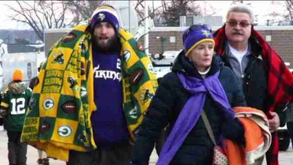 Barbacoas bajo cero para esperar la final entre Vikings y Packers