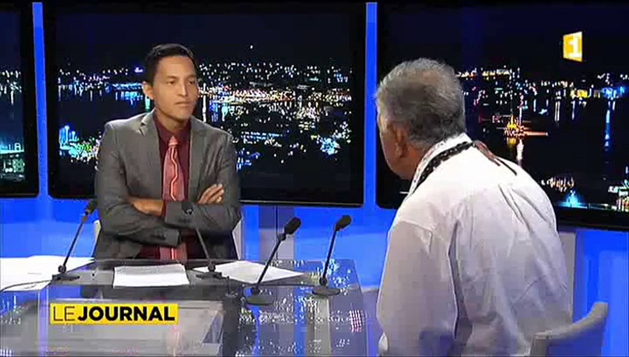 L'invité du journal : Oscar Temaru