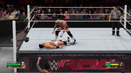 Dolph Ziggler vs. The Miz CNZ World Heavyweight Championship Tournament: Raw CNZ 2K16 simu