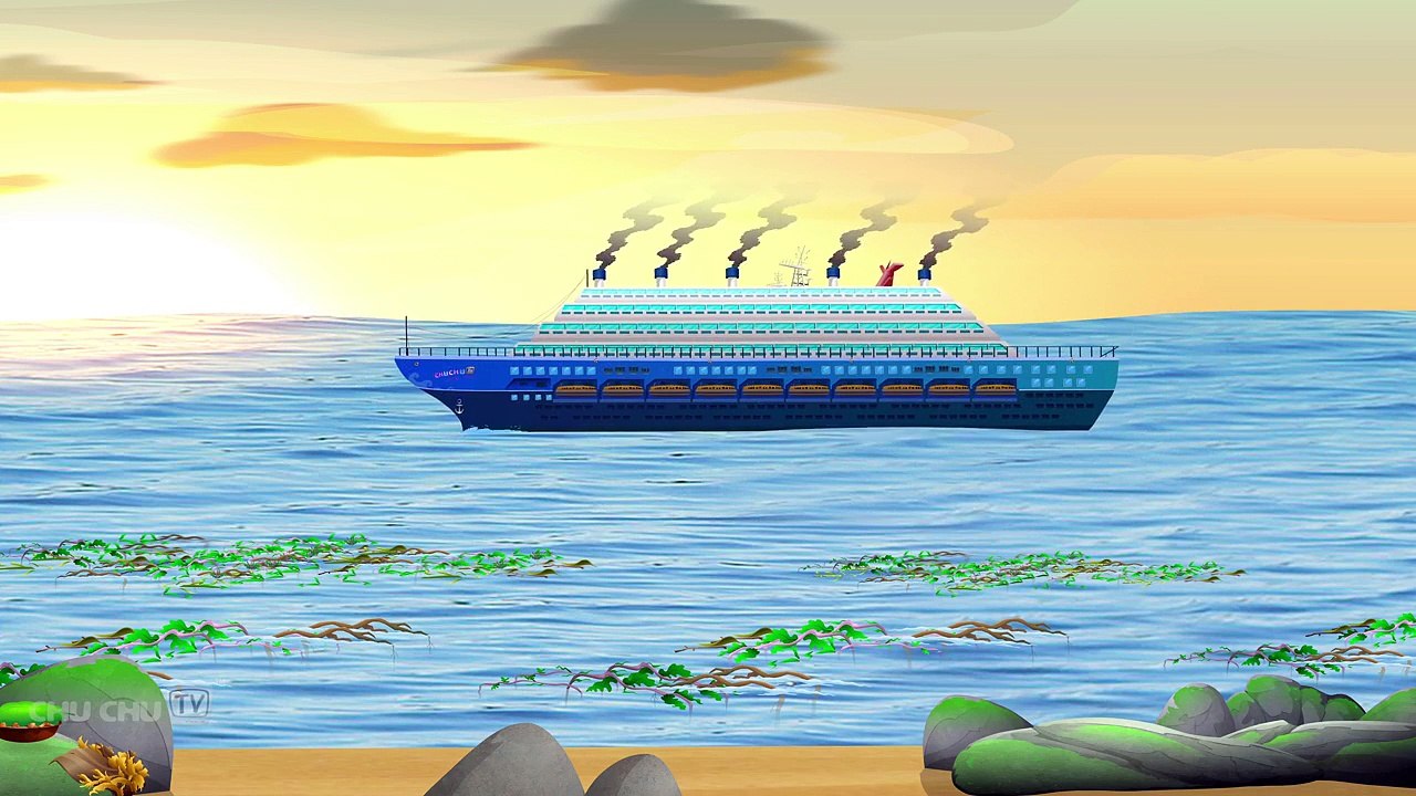 Surprise Eggs Nursery Rhymes Toys - Sea Otter Rhyme - Learn Colours, & Sea Animals - ChuChuTV