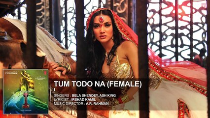 Tum Todo Na (Female) FULL AUDIO Song I | Aascar Films | A. R. Rahman | Shankar, Chiyaa