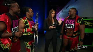 Stephanie McMahon sends The New Day to Hell: Raw, Oct. 5, 2015