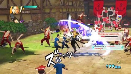 One Piece Pirate Warriors 3 : CONTRA LOS PIRATAS DE BUGGY - Roronoa Zoro Y Sus Espadas ! #2