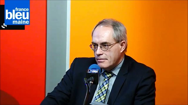 Pierre Grondin, le directeur du site Claas Tractors au Mans annonce la modernisation de l'usine du Mans