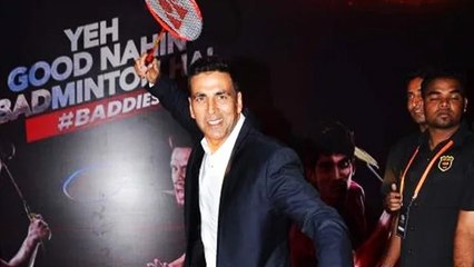Brand Ambassador Akshay Kumar @ Premiere Badminton League Event