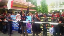 Massa Minta Kejati Riau Ungkap Dugaan Korupsi Pengadaan Mobil Dinas