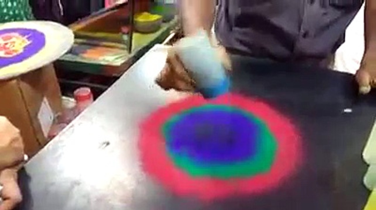 INDIAN CULTURE ART RANGOLI. {INDIA}