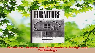 Read  Furniture Modern and Postmodern Design and Technology Ebook Free