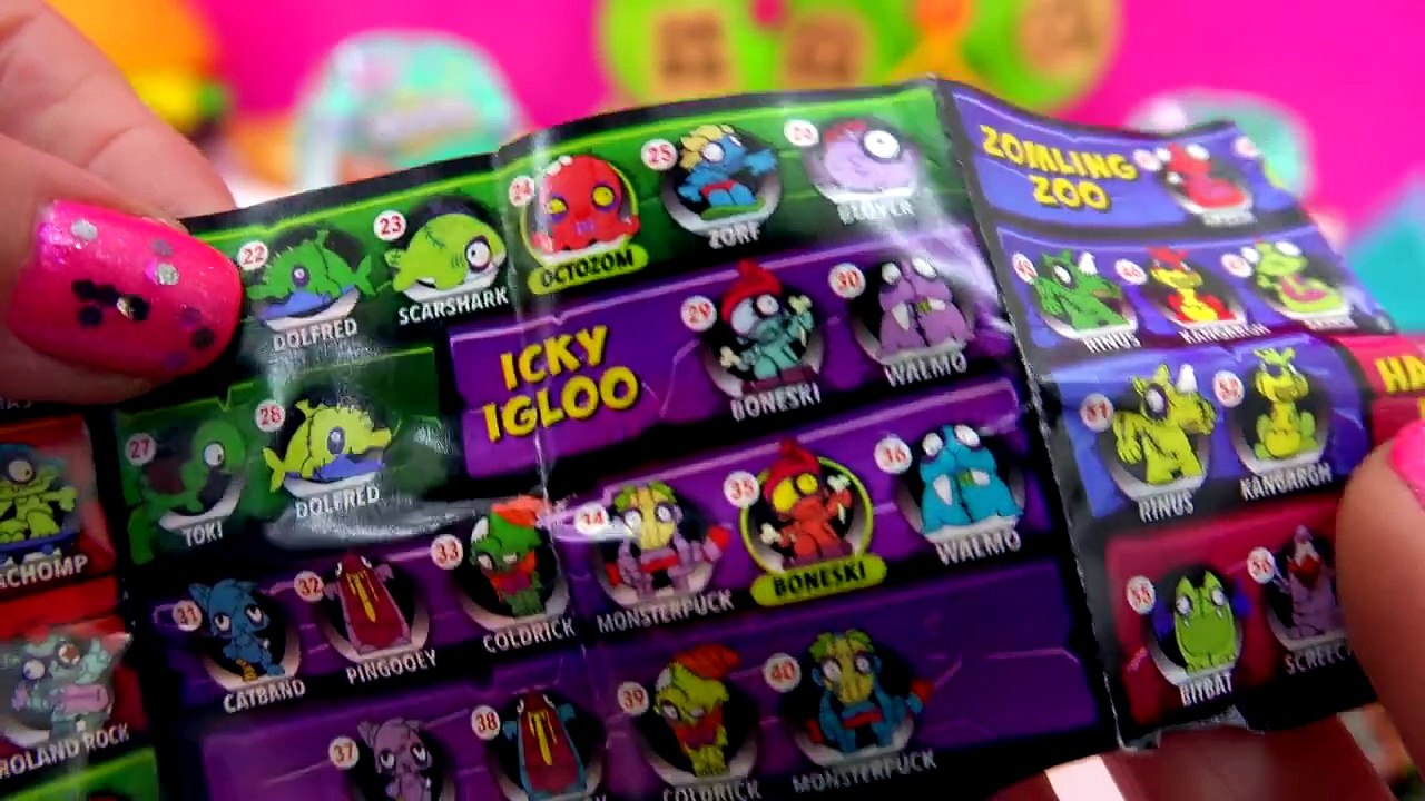 4 Zomlings Blind Bag Houses   2 Shopkins ⓈⒺⒶⓈⓄⓃ 3 Mystery Baskets Surprise Toys Unboxing V