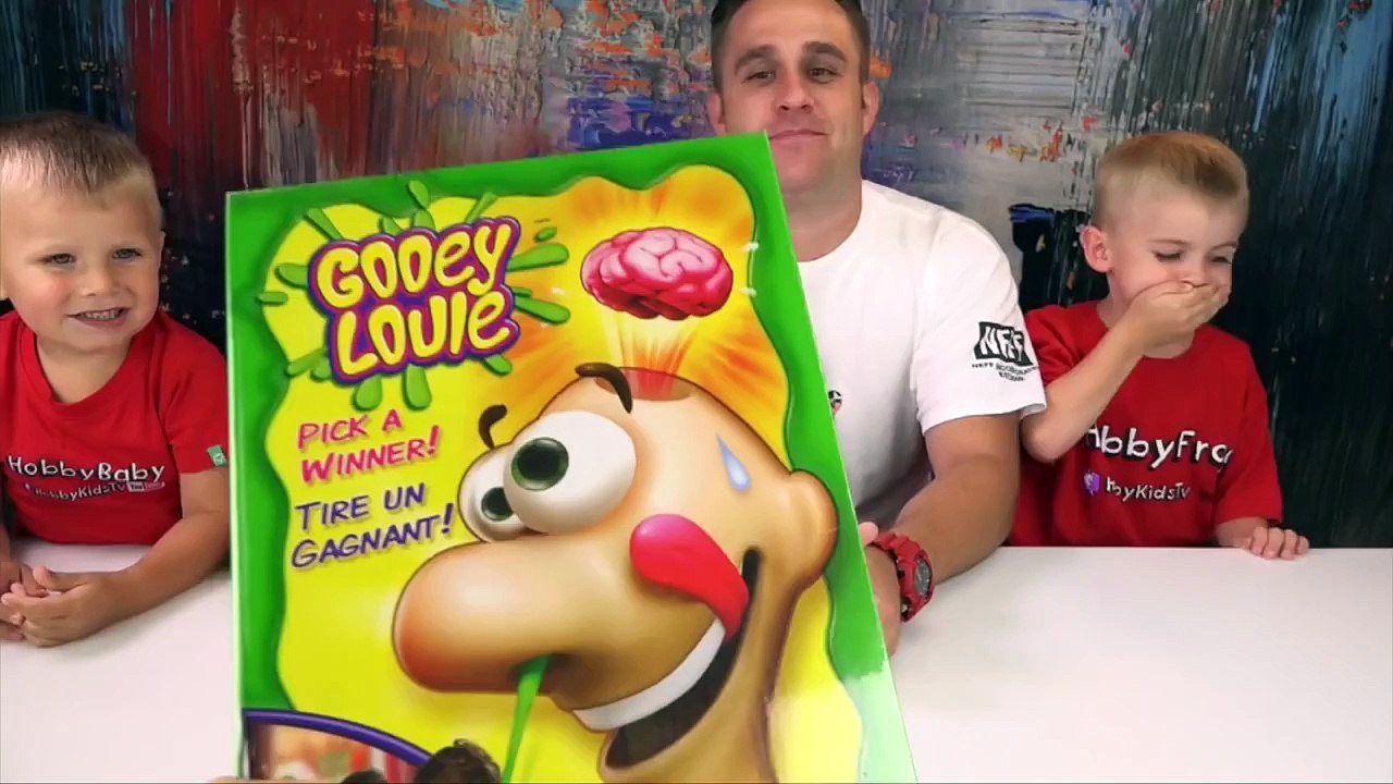 Gooey Louie BOOGER Game CHALLENGE! Pick A Champion by HobbyKidsTV