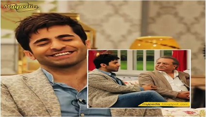 Sheheryar Munawar With his Father in Nida Yasir Morning Show