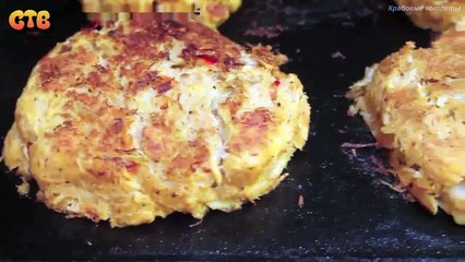 Котлеты из крабовых палочек. Видео рецепт