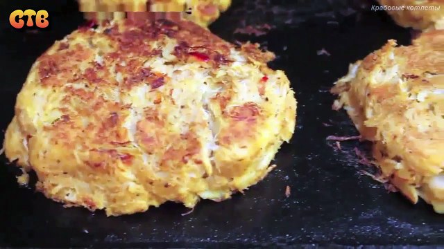 Котлеты из крабовых палочек. Видео рецепт