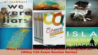 PDF Download  Wiley CIAexcel Exam Review 2015 Complete Set Wiley CIA Exam Review Series Download Full Ebook