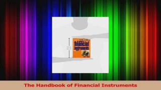 PDF Download  The Handbook of Financial Instruments PDF Full Ebook