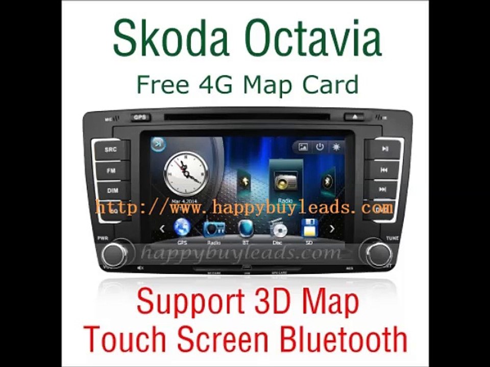 Skoda Octavia Radio DVD TV Bluetooth for Car