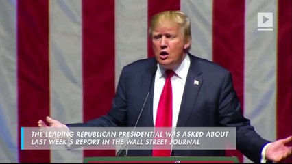 Trump: Spying on allies? I'm open to that