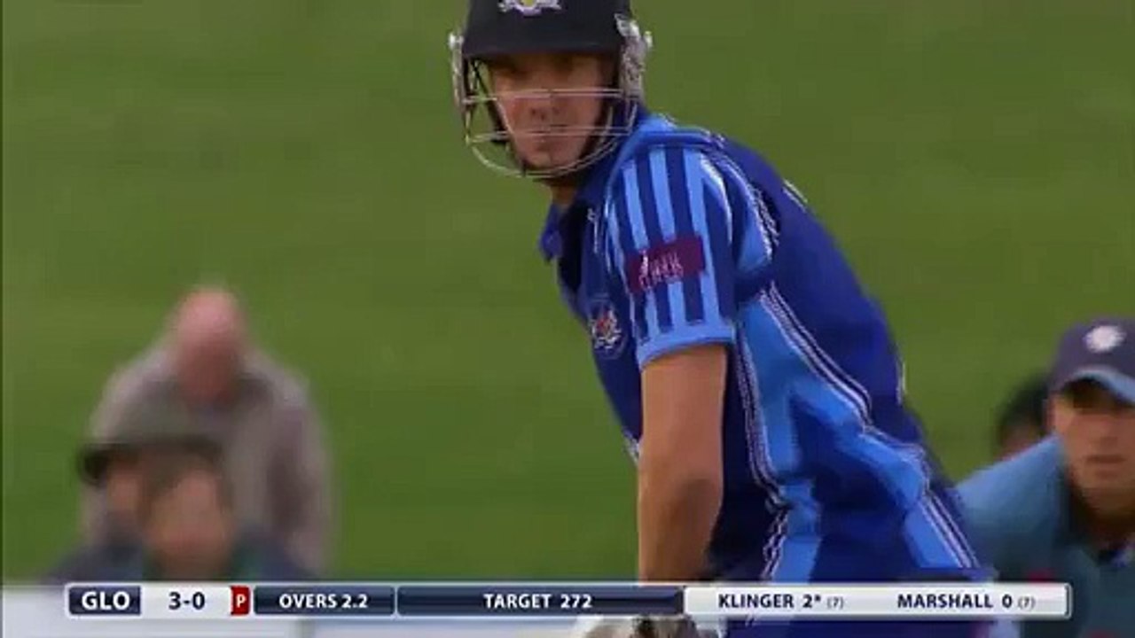 The ball that broke Klinger's arm