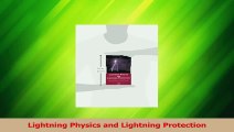 Download  Lightning Physics and Lightning Protection Ebook Free