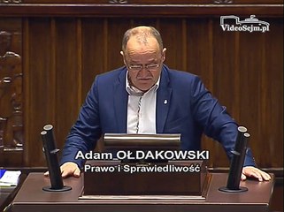 Poseł Adam Ołdakowski - Wystąpienie z dnia 26 listopada 2015 roku.