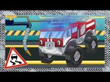 ✔ Cars Cartoons for children. Fire Truck hurry to fire / Compilation for kids / 64 Episode ✔