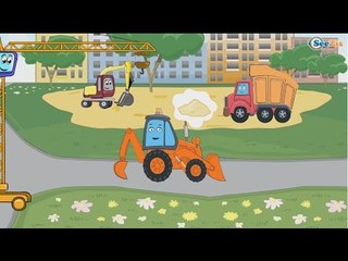 ✔ The Bulldozer will build playground for kids with Friends! Compilation for children! 39 Episode.