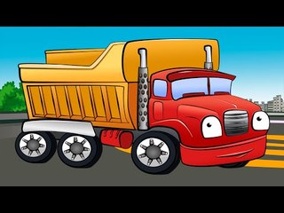 ✔ The Truck and Crane building a Car Wash in the "City of Cars". Cartoon for children. 42 Episode.