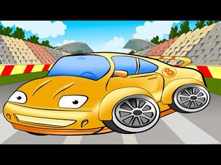 ✔ Race | STREET RACING | Kid's Cartoons - FAST SPORTS CAR | 18 Episode