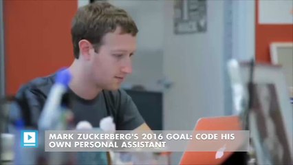Mark Zuckerberg's 2016 goal: Code his own personal assistant